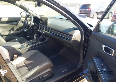 2025 Honda Civic Hybrid Sport/Sport Touring z USA, uszkodzony, nr VIN 2HGFE4F89SH304735